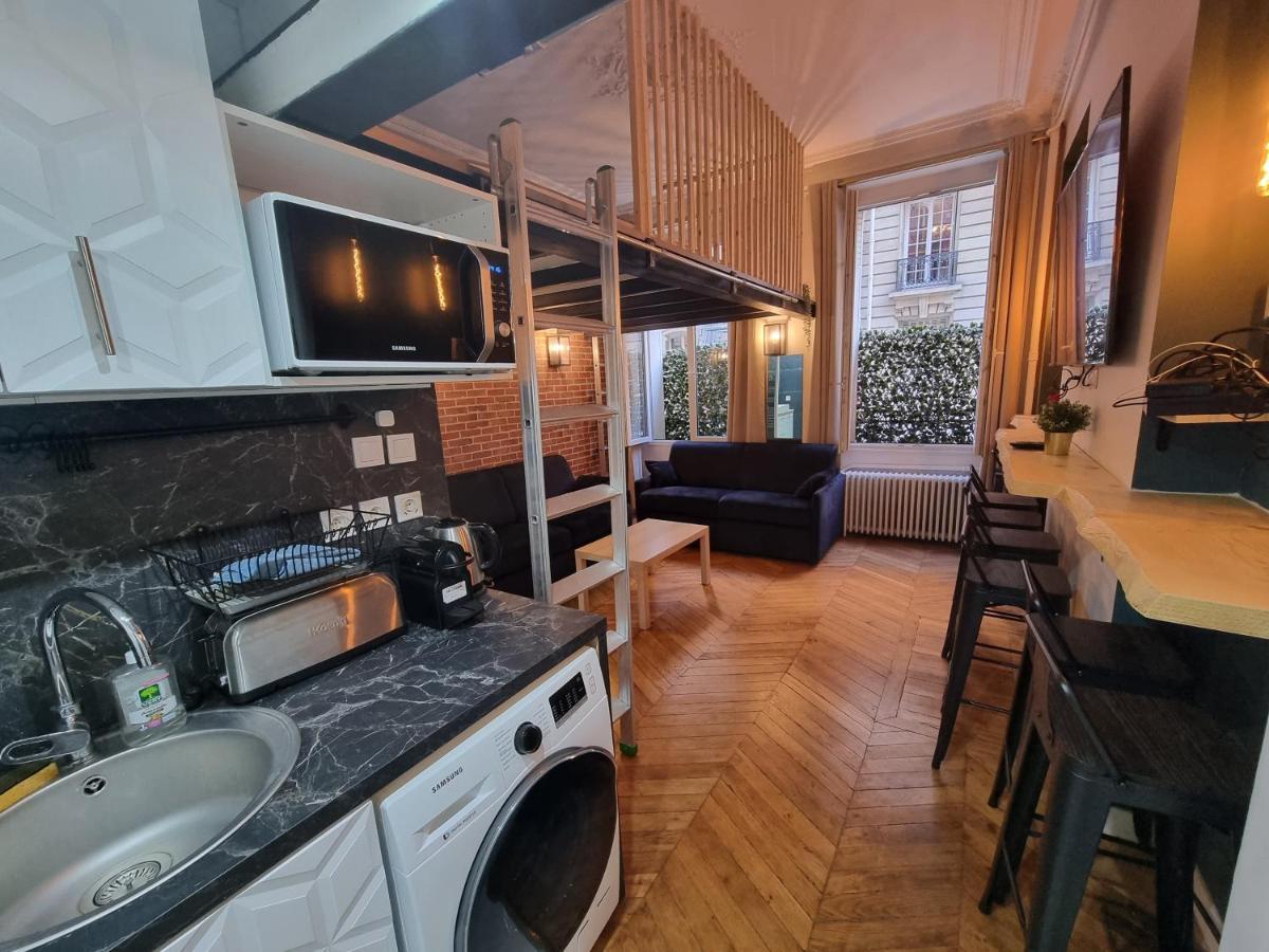 Aparthotel Beautiful Mini Loft Near Saint-Lazare à Paris Extérieur photo