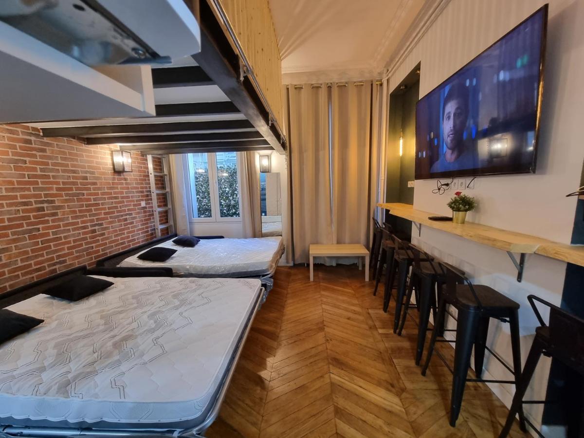 Aparthotel Beautiful Mini Loft Near Saint-Lazare à Paris Extérieur photo